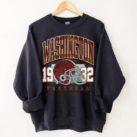 1932 washington commanders Washington Redskins Football sweatshirt shirt retro - Picture 1 of 2